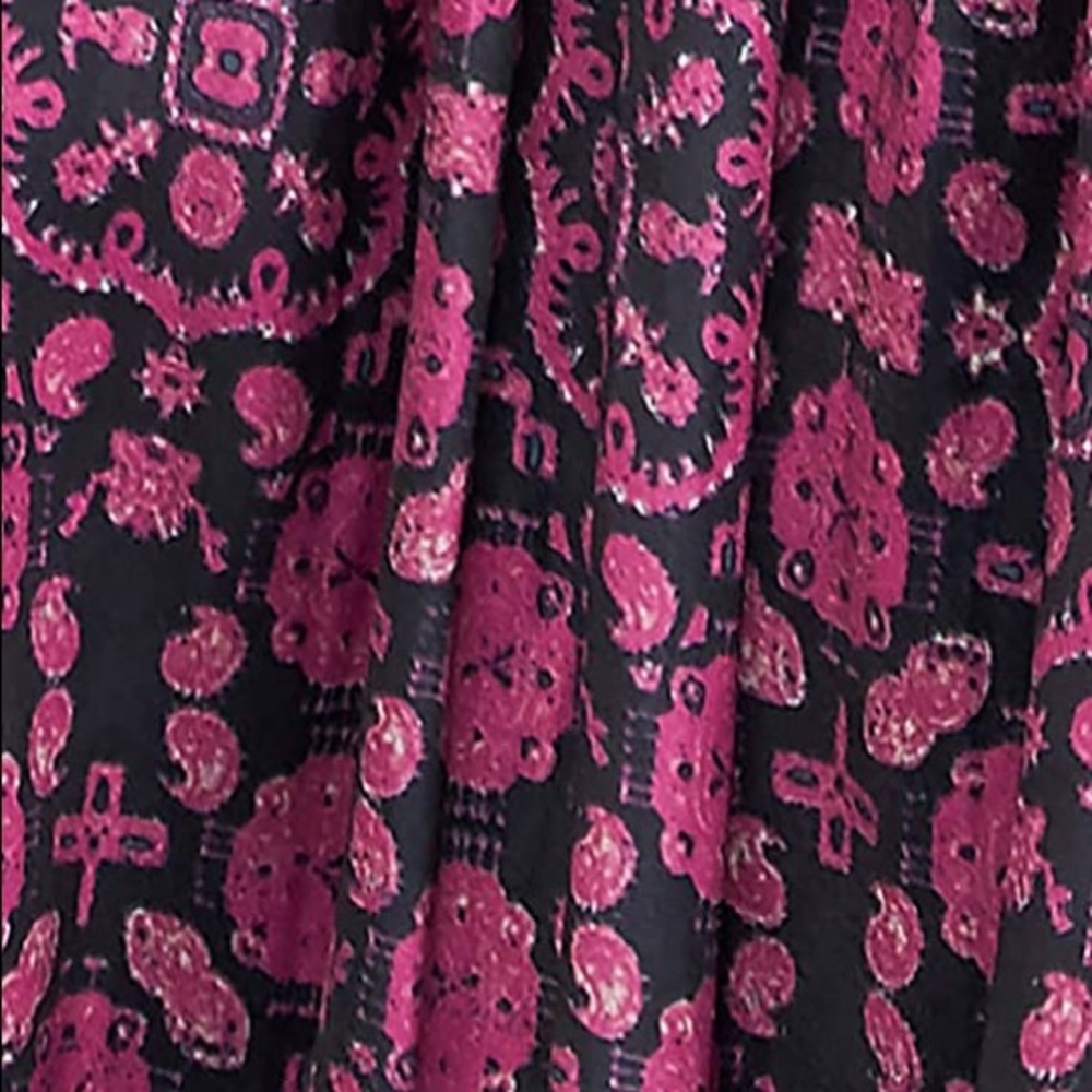 NWT Free People silky Boho Dress *3 - Picture 6 of 7